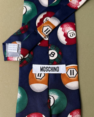 00s Moschino Silk Tie
