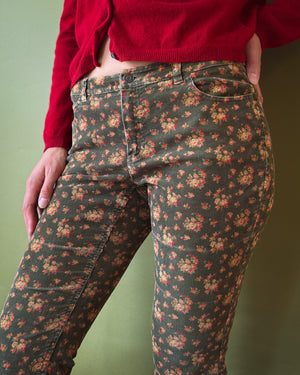 00s Ralph Lauren Floral Cords | L