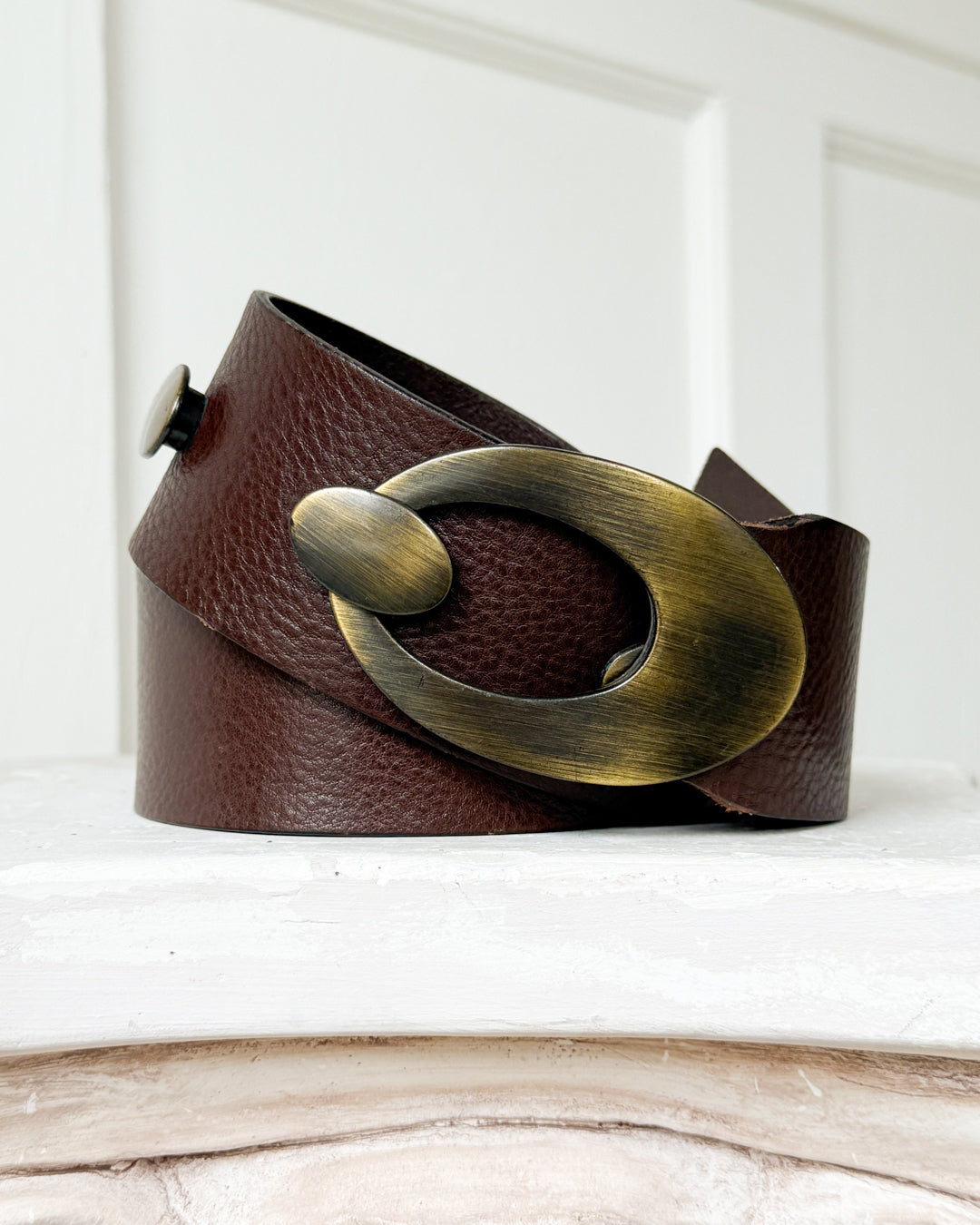 00s Italian Leather Hip Belt