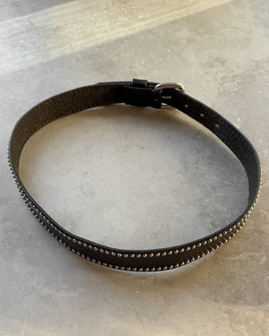 00s Playboy Studded Leather Belt