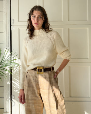 70s Lanvin Suede Belt