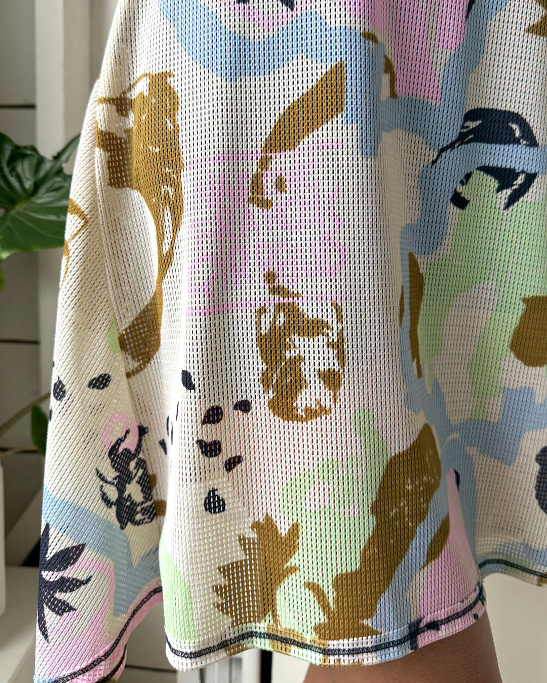 00s Girbaud Mesh Dress | S