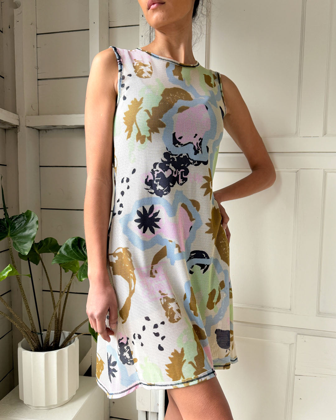 00s Girbaud Mesh Dress | S