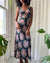 30s Floral Slip Dress | S