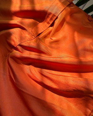 90s Max Mara Silk Skirt | S