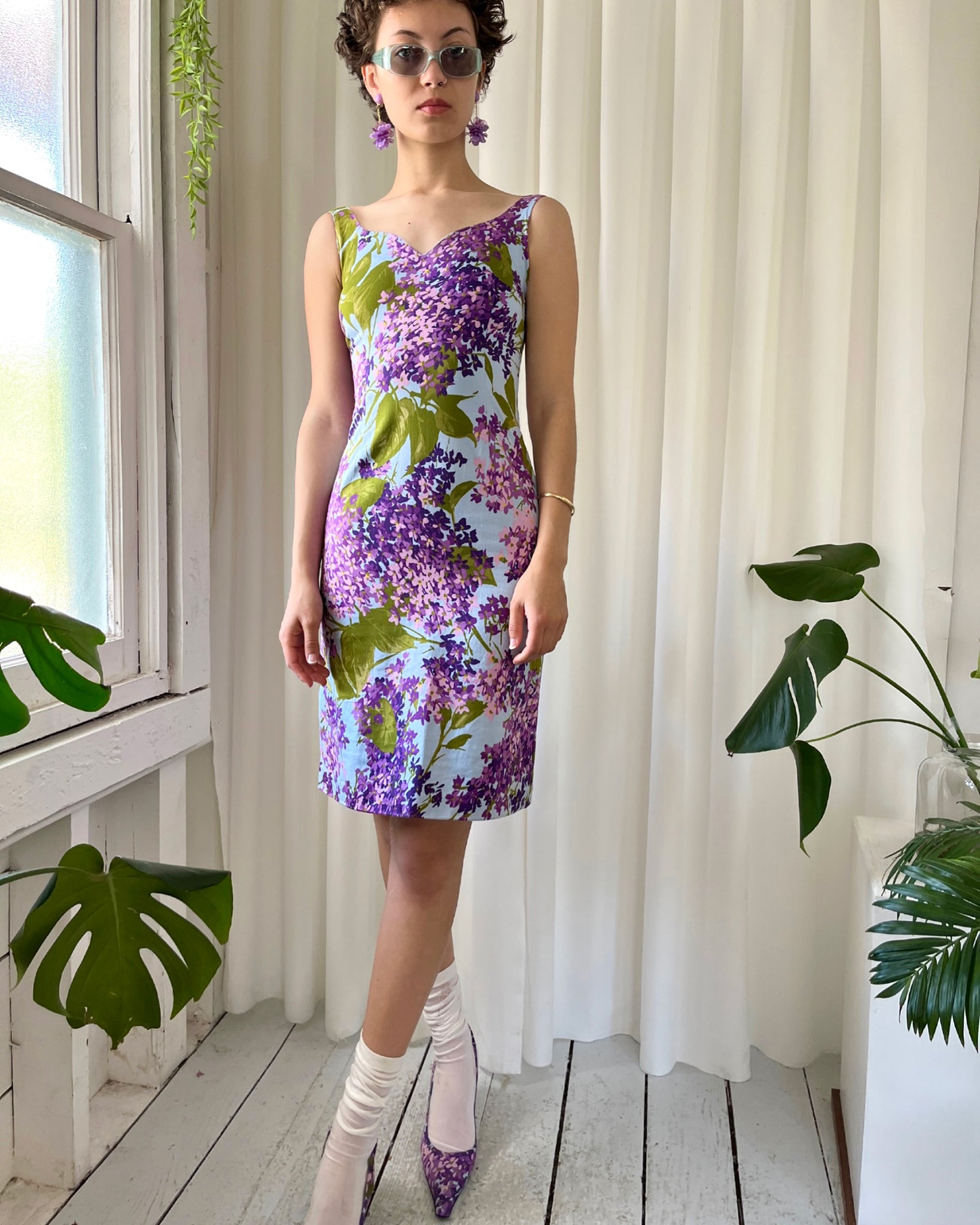 90s Moschino Floral Dress