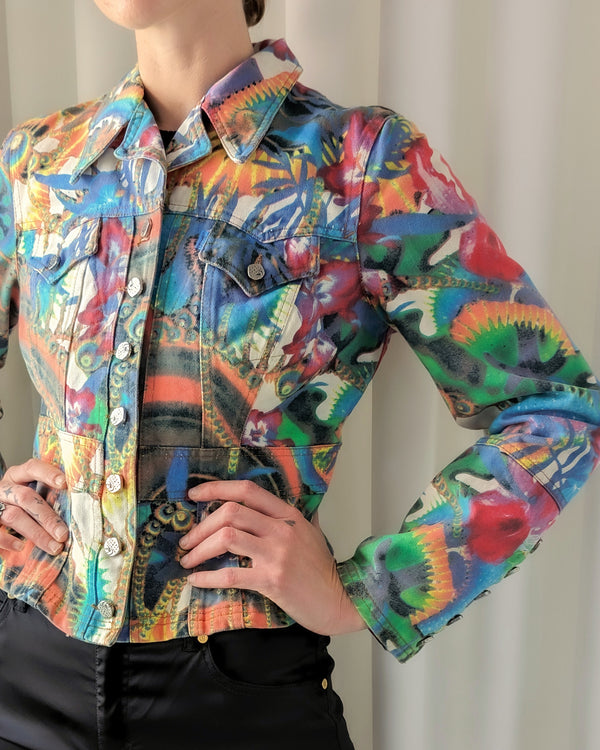 90s Christian Lacroix Denim Jacket | M - Lucky Vintage