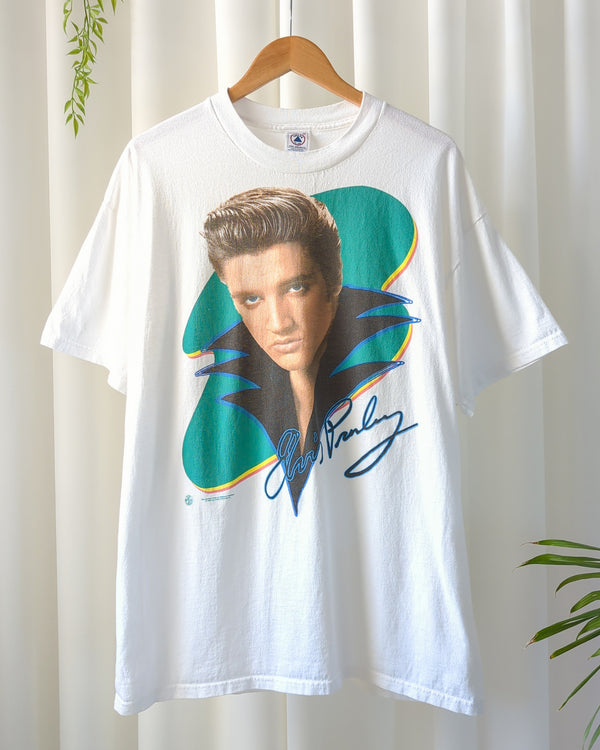 90s Elvis Presley Photo Print Tee