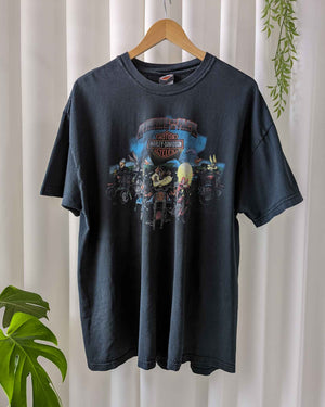 Y2K Harley Davidson Looney Tunes T-Shirt