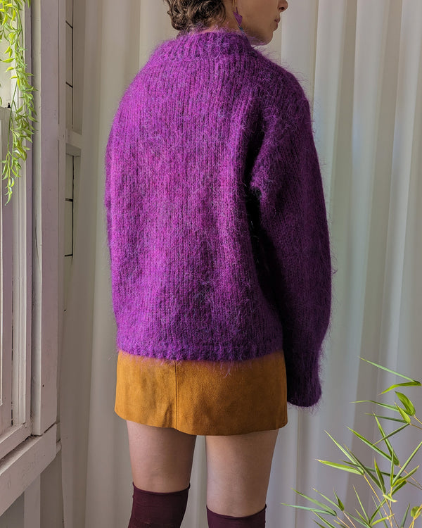 90s Mohair Sweater Dress - Lucky Vintage
