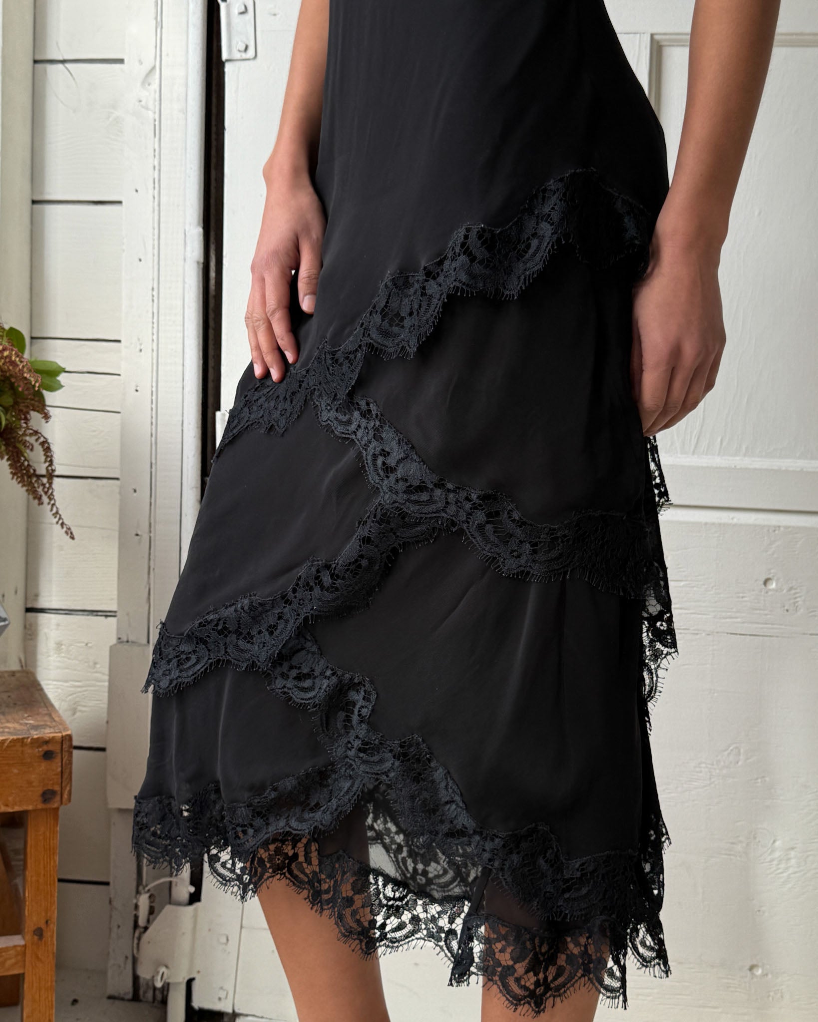 90s Alberta Ferretti Bias Cut Dress | S - Lucky Vintage 90s Alberta Ferretti Bias Cut Dress | S - Lucky Vintage
