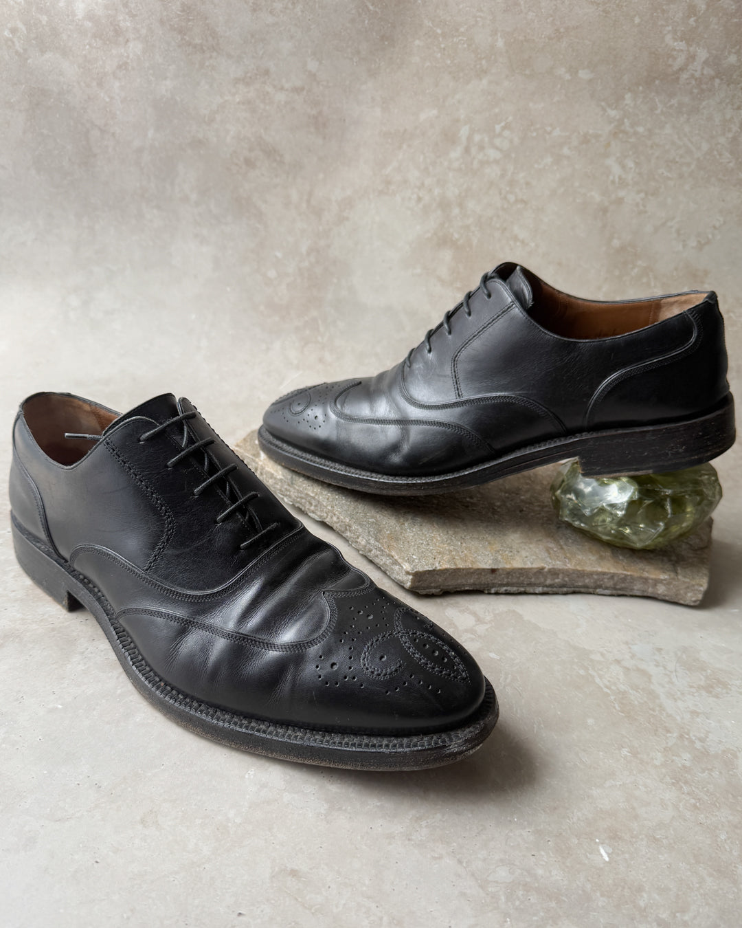Bally Scribe Brogue Oxfords | 12 - Lucky Vintage