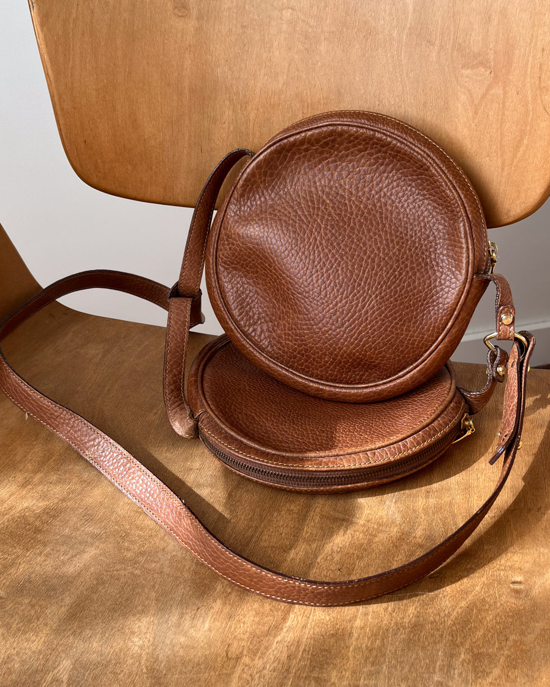 Bally Round Duo Crossbody Bag