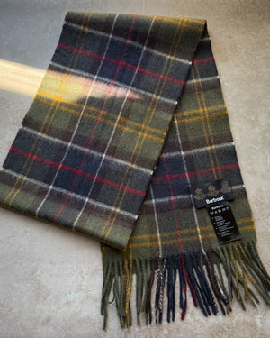 Barbour Plaid Merino Scarf