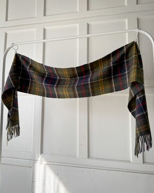 Barbour Plaid Merino Scarf