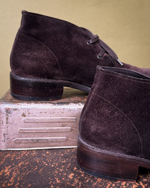 Bottega Veneta Brown Suede Ankle Boots | 8