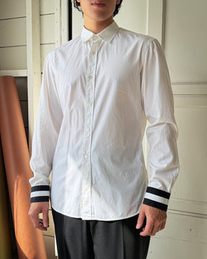 Burberry Striped Cuff Shirt | M