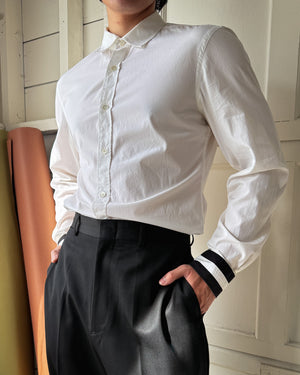 Burberry Striped Cuff Shirt | M