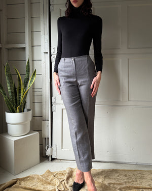 05 Chanel Gray Cashmere Pants | S