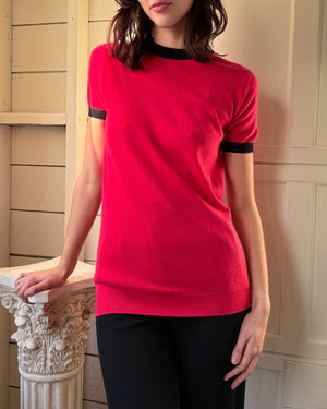 Chanel Pink Cashmere Sweater | M