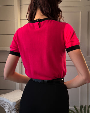 Chanel Pink Cashmere Sweater | M