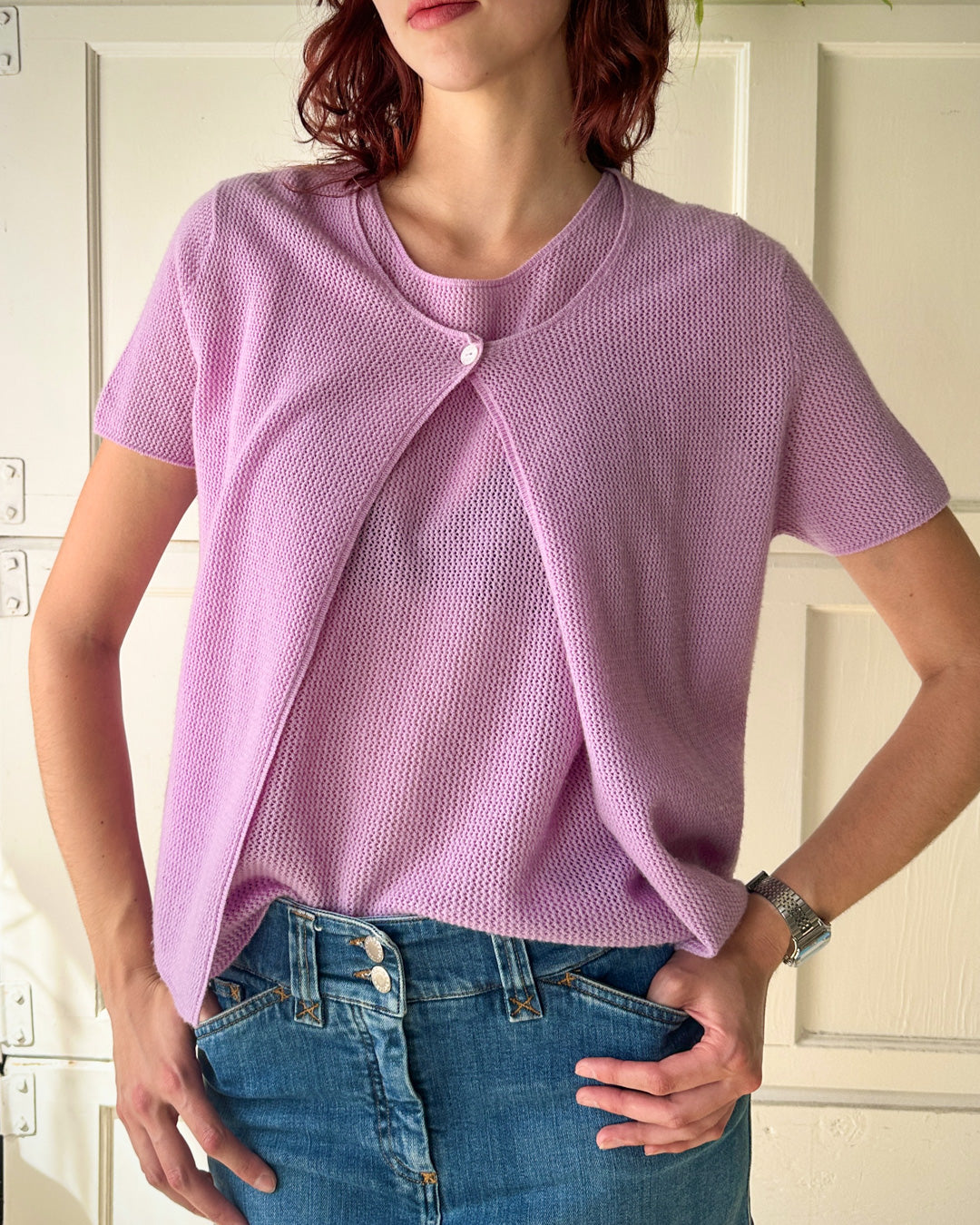 00C Chanel Cashmere Cardigan | M