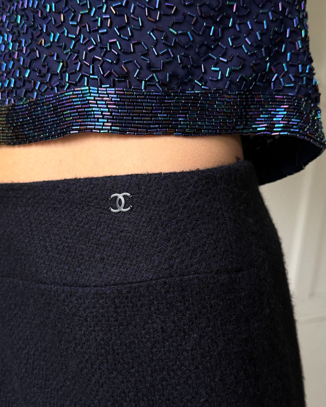 00A Chanel Cashmere Pants | L