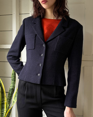 2002 Chanel Boucle Blazer | M
