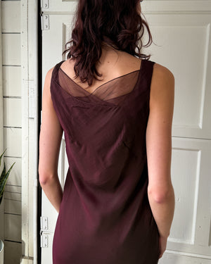 The Danes Silk Chiffon Dress Set | M