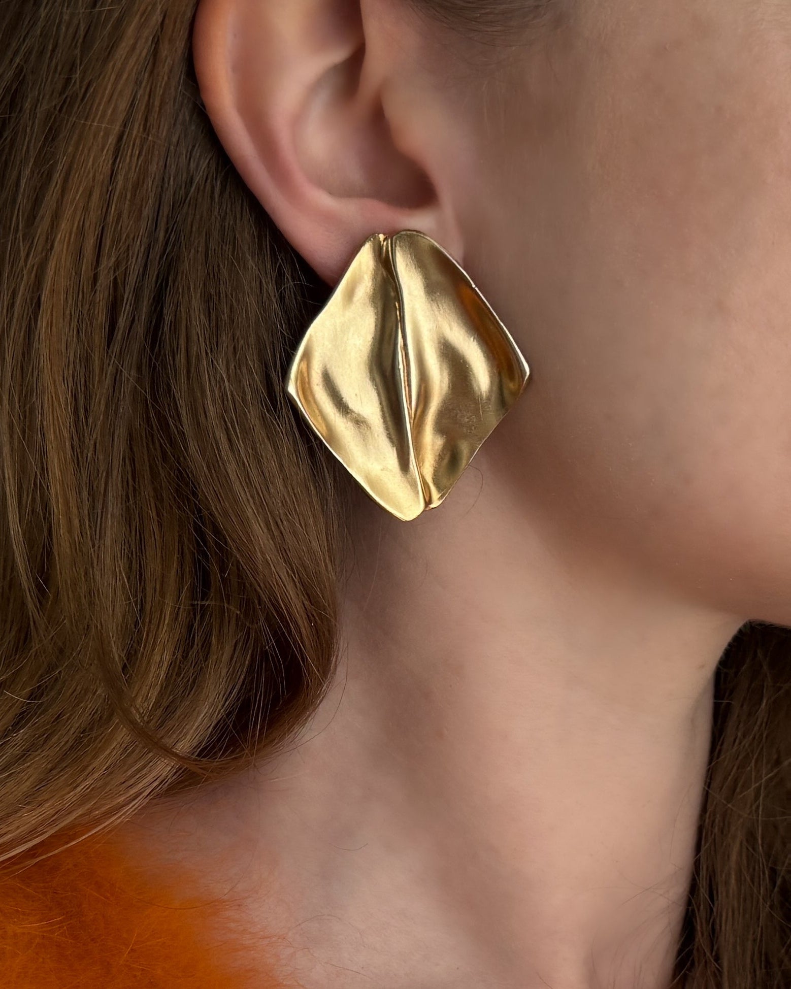 80s Dauplaise Gold Earrings