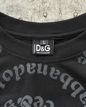 00s D&G Graphic T-Shirt | L