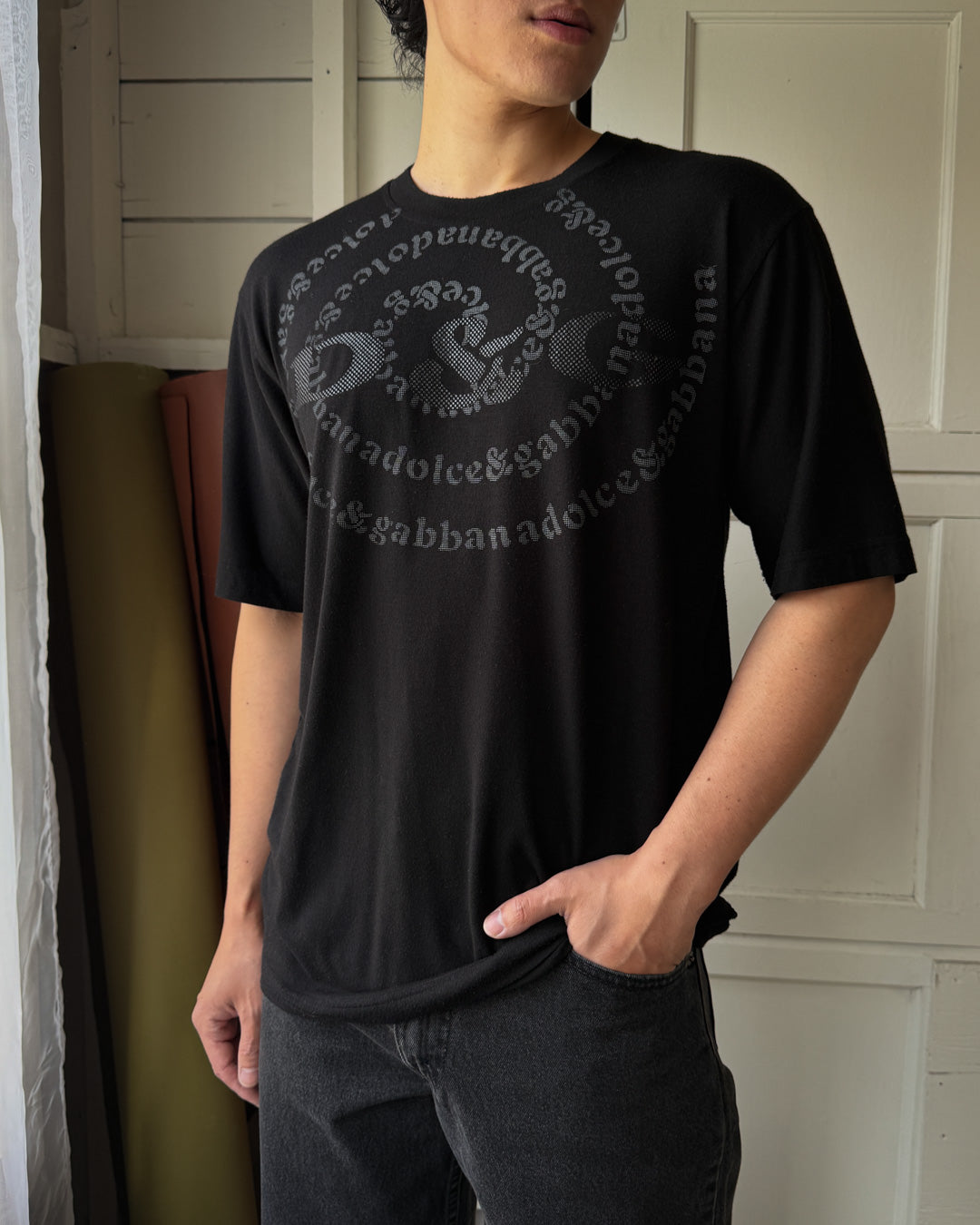 00s D&G Graphic T-Shirt | L