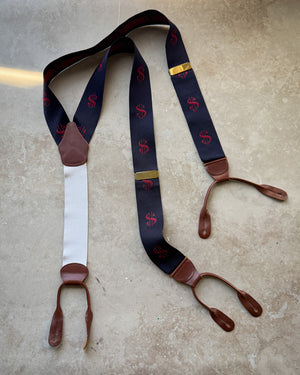 90s $ Sign Suspenders