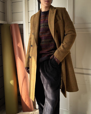 Dries van Noten Plaid Overcoat | M