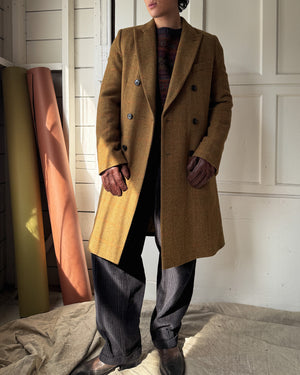 Dries van Noten Plaid Overcoat | M