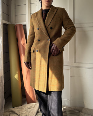 Dries van Noten Plaid Overcoat | M