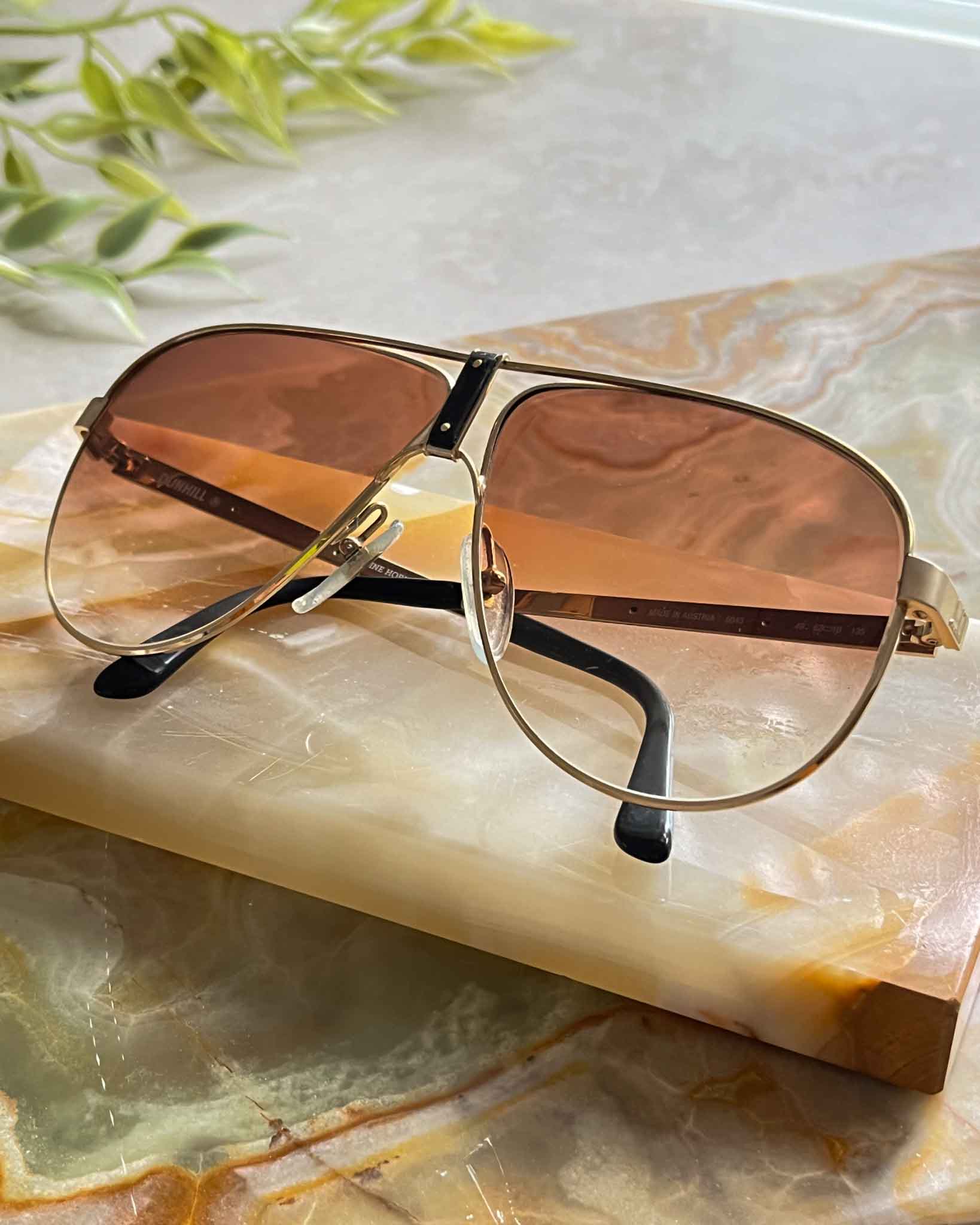 Dunhill Horn Trim Sunglasses