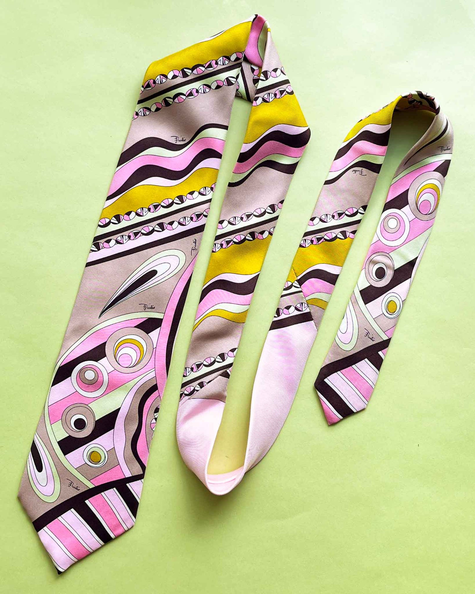 Emilio Pucci Silk Tie