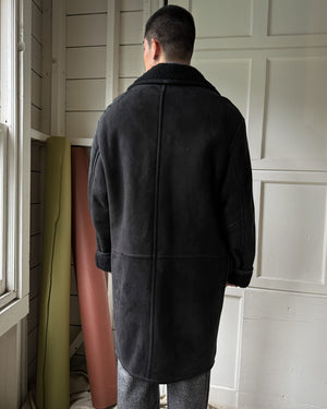 Ermenegildo Zengna Shearling Coat | L