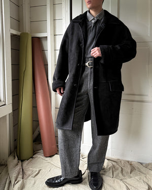 Ermenegildo Zengna Shearling Coat | L