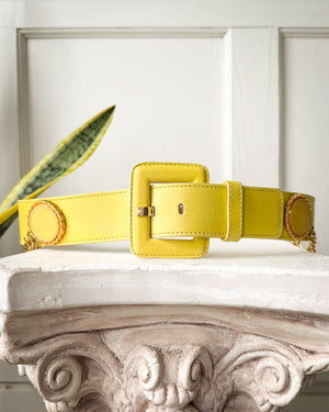 80s Escada Leather Belt