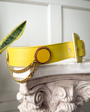 80s Escada Leather Belt