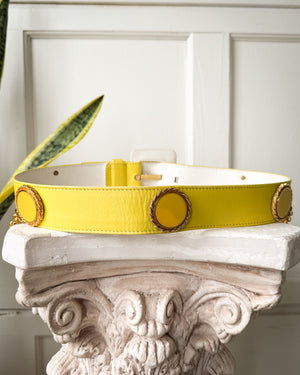 80s Escada Leather Belt