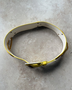 80s Escada Leather Belt