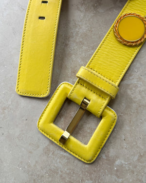 80s Escada Leather Belt