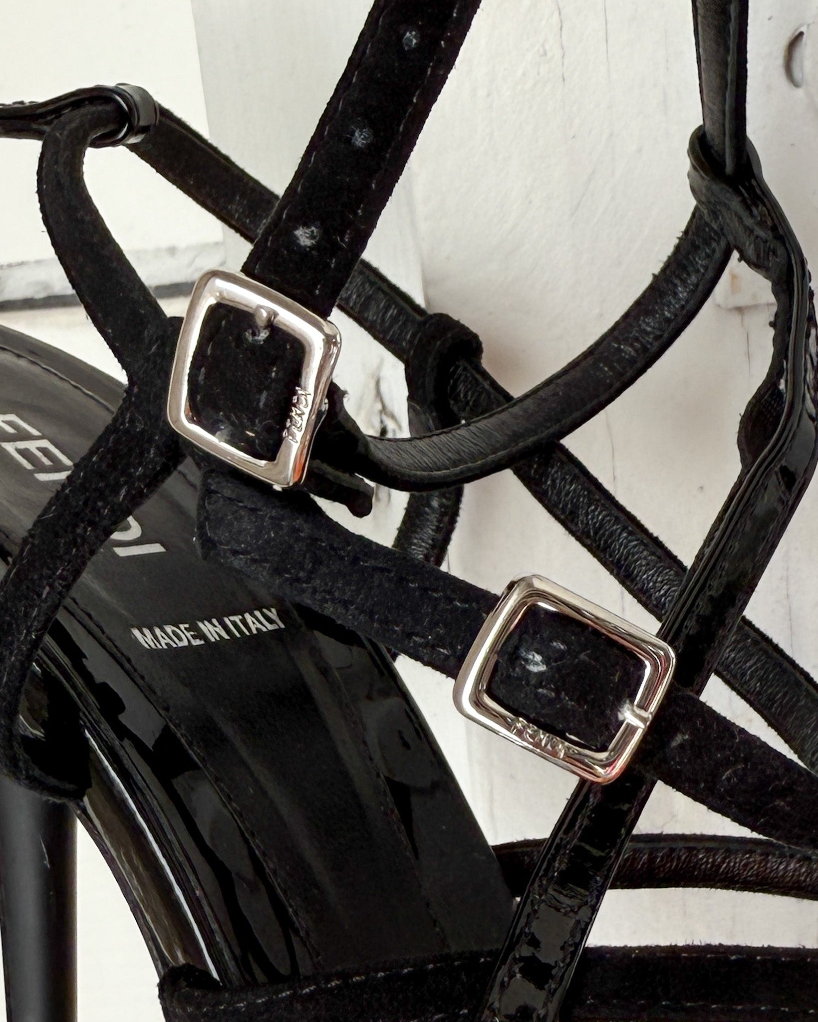 Fendi S/S 14 Black Heels | 9