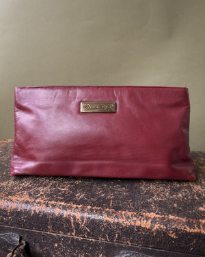 70s Aigner Leather Clutch