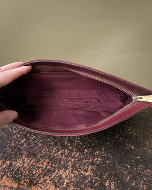 70s Aigner Leather Clutch