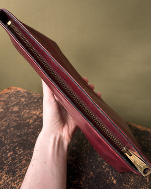 70s Aigner Leather Clutch