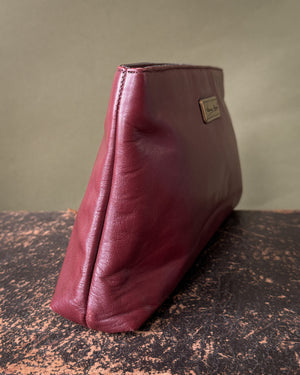 70s Aigner Leather Clutch